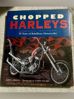Chopped Harleys Hardcover Book, Coffee Table Book